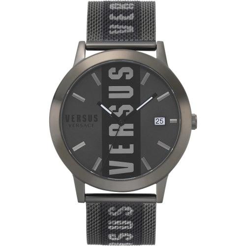 Versus Versace Barbés Men’s Gunmetal Mesh Watch VSPLN1119 - Watches