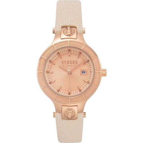 Versus Versace Claremont Ladies Rose Gold Leather Watch VSP1T0419 - Watches