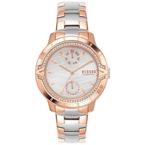Versus Versace VSPEQ0619 Ladies Aymard Two-tone 38mm Watch - Watches