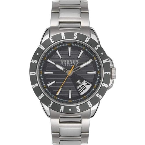 Versus Versace VSPET0619 Men’s Arthur Silver 44mm Watch - Watches