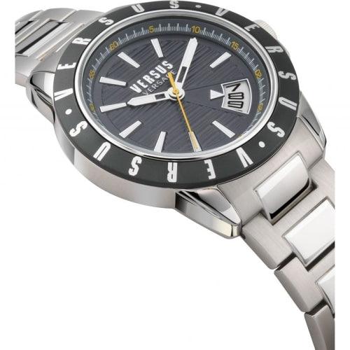 Versus Versace VSPET0619 Men’s Arthur Silver 44mm Watch - Watches