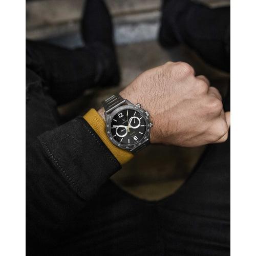 Vincero Apex Men’s Matte Gunmetal/Black Stainless Steel Chronograph Watch - WATCHES