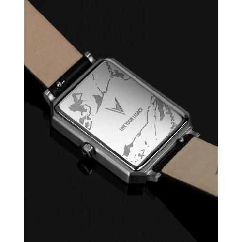 Vincero Ava Ladies Rose Gold/Turkish Blue Stainless Steel Square Watch - WATCHES