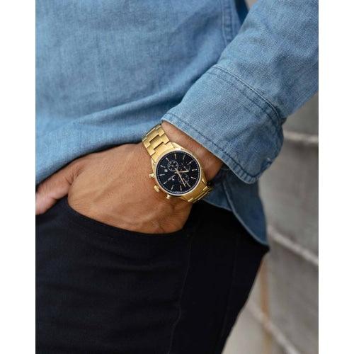 Vincero Chrono S Limited Edition Men’s Gold/Green Stainless Steel Chronograph Watch - WATCHES