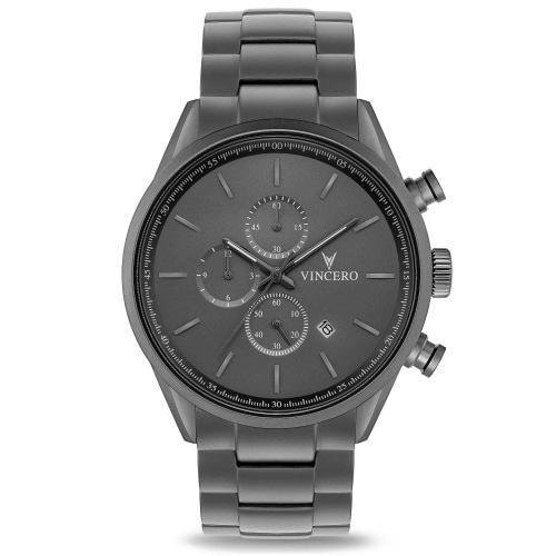 Chrono S Matte Grey Stainless Steel Chronograph Watch