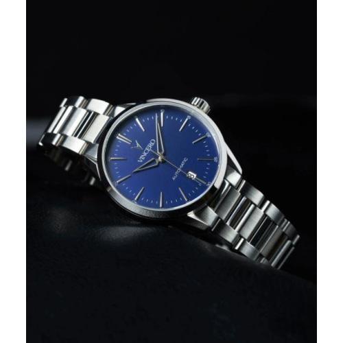 Icon Automatic Silver Stainless Steel Blue Dial Watch
