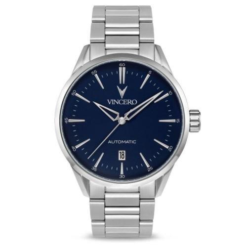 Icon Automatic Silver Stainless Steel Blue Dial Watch