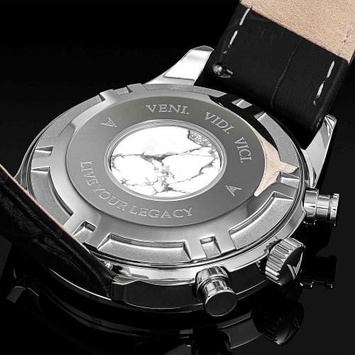 Kairos Mens Matte Black Mesh Stainless Steel Analogue Watch